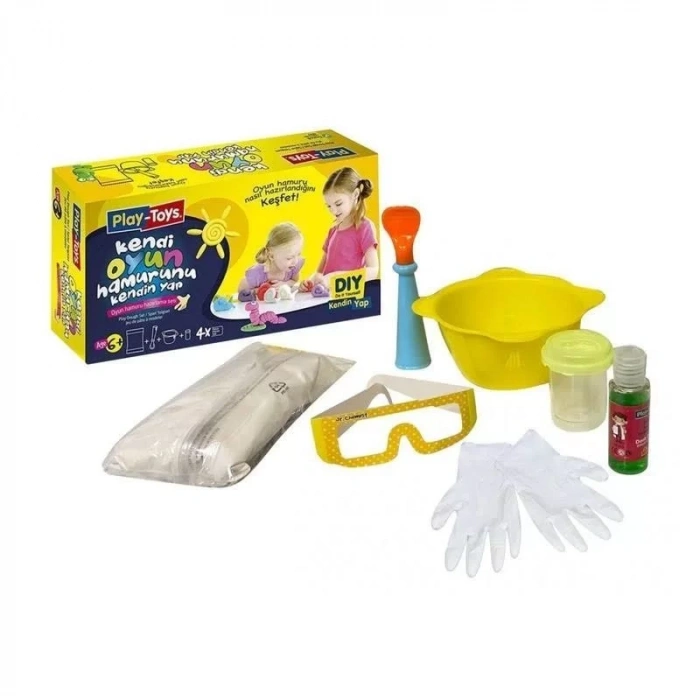 Üreticiniz Playtoys Dıy Kendi Oyun Hamurunu Kendin Yap