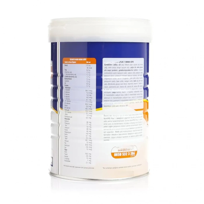 Üreticiniz Plus Bebek Sütü 1 800 Gr