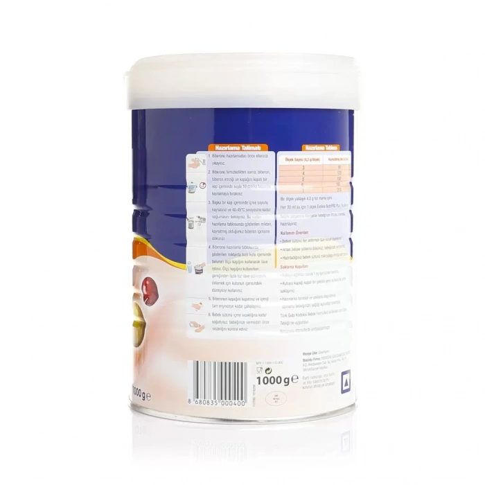 Üreticiniz Plus Bebek Sütü 1 800 Gr