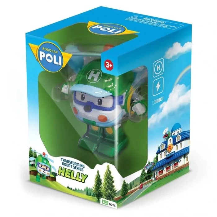 Üreticiniz Polı Mrt-0653 Robocar Transforming Robot Helly Figür -necotoys