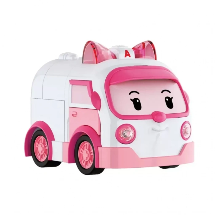 Üreticiniz Polı Mrt-687 Robocar Poli Büyük Transforming Robot Amber Sesli Ve Işıklı