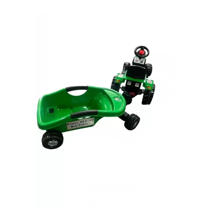 Üreticiniz Power Pedallı Big Trolley Traktör 07-320