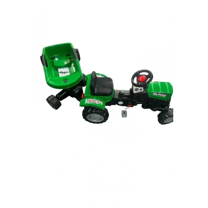 Üreticiniz Power Pedallı Big Trolley Traktör 07-320
