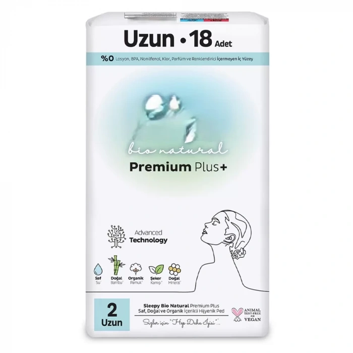 Üreticiniz Premium Plus Uzun Ped 18 Adet