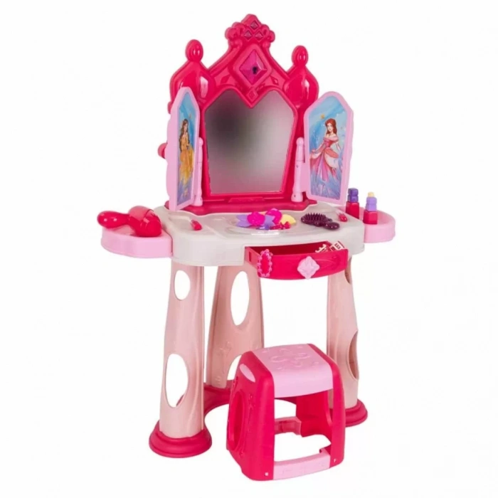 Üreticiniz Pretty Pinky Işıklı Ve Sesli Makyaj Masası Oyun Seti