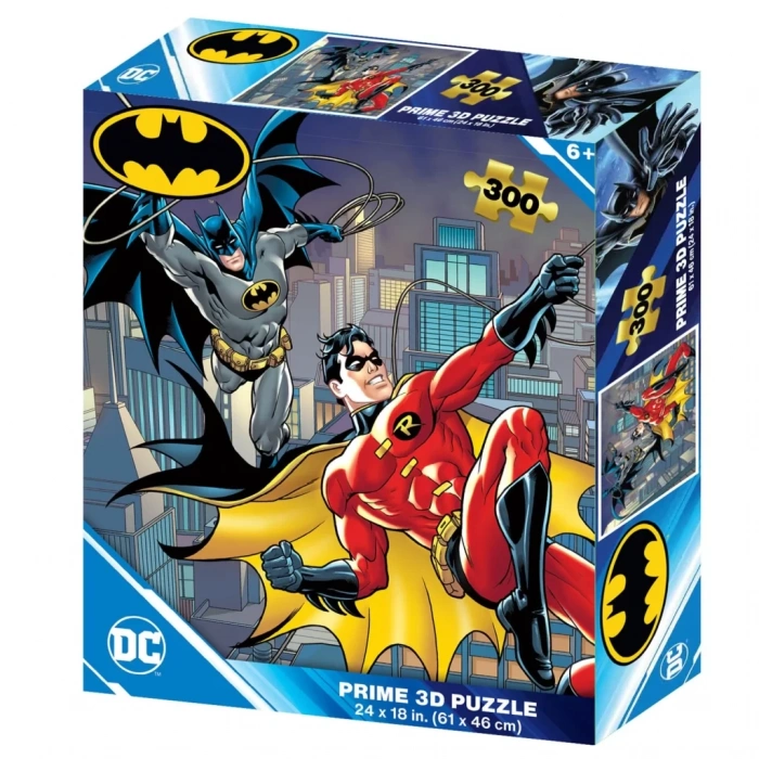 Üreticiniz Prime 3d - Batman Ve Robin 300 Parça Yetişkin Puzzle 32710