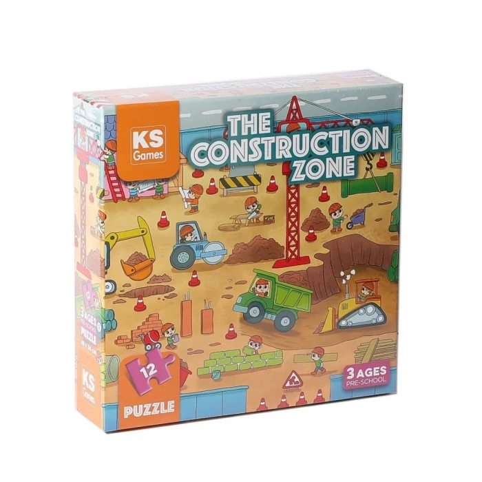 Üreticiniz Prs 32704 The Construction Pre School Puzzle -nessiworld