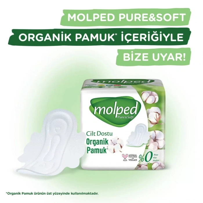 Üreticiniz Pure&soft Normal Ped Süper Eko 24 Adet