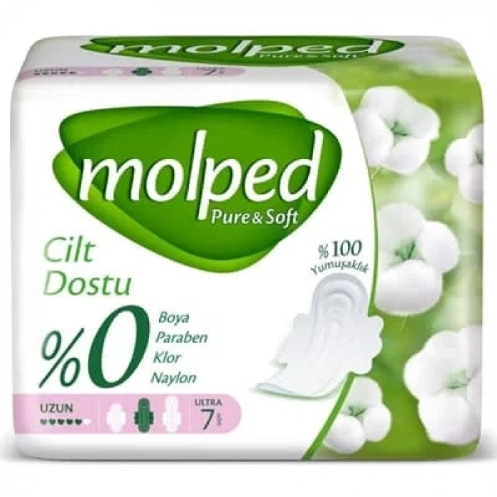 Üreticiniz Pure&soft Uzun Ped 7 Adet