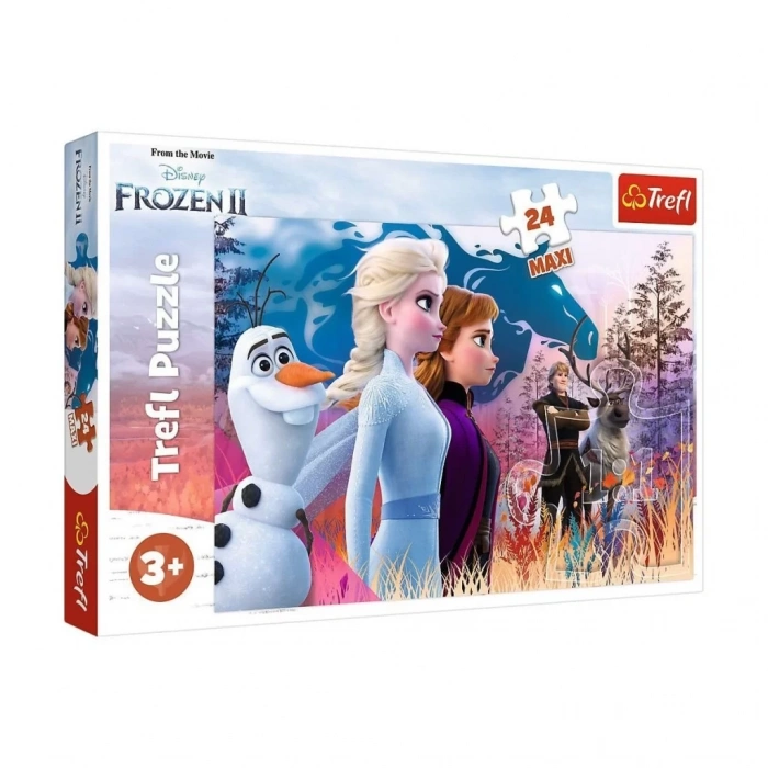 Üreticiniz Puzzle-14298 Frozen Iı 24 Parça Maxi Çocuk Puzzle