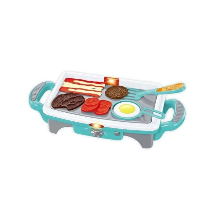 Üreticiniz Qf2908p-1-Qf2908g-1 Işıklı Aksesuarlı Teppanyaki Izgara -vardem Oyuncak