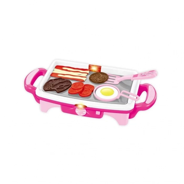 Üreticiniz Qf2908p-1-Qf2908g-1 Işıklı Aksesuarlı Teppanyaki Izgara -vardem Oyuncak