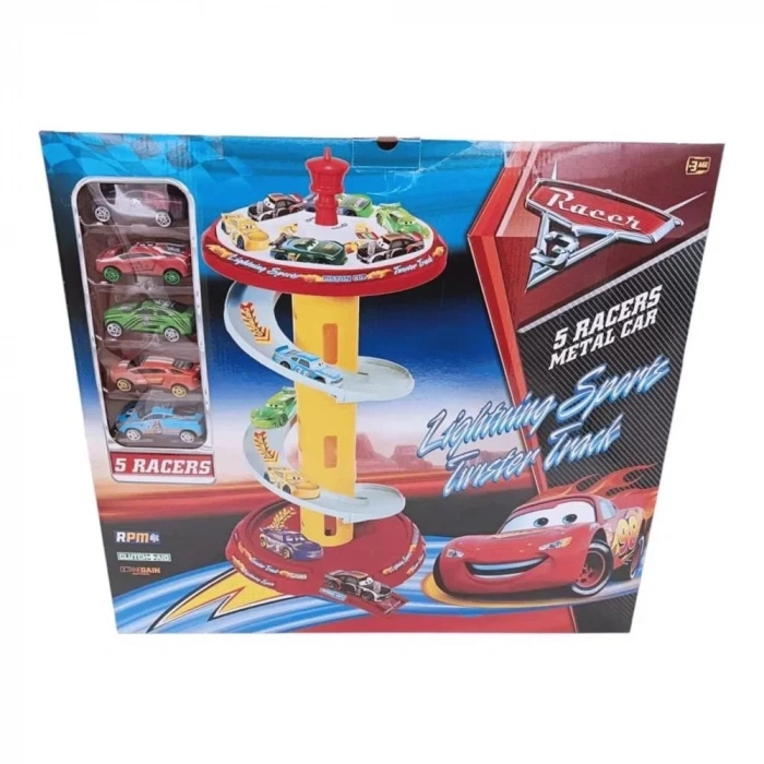 Üreticiniz Racer Twister Track 5 Metal Cars