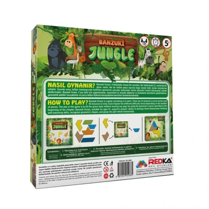 Üreticiniz Rd5767 Banzuki Jungle Oyunu