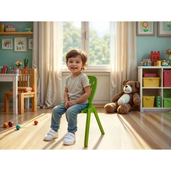 Üreticiniz Renkli Tekli Sandalye