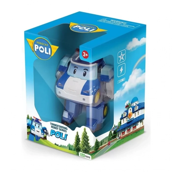 Üreticiniz Robocar Poli Transforming Robot Figür