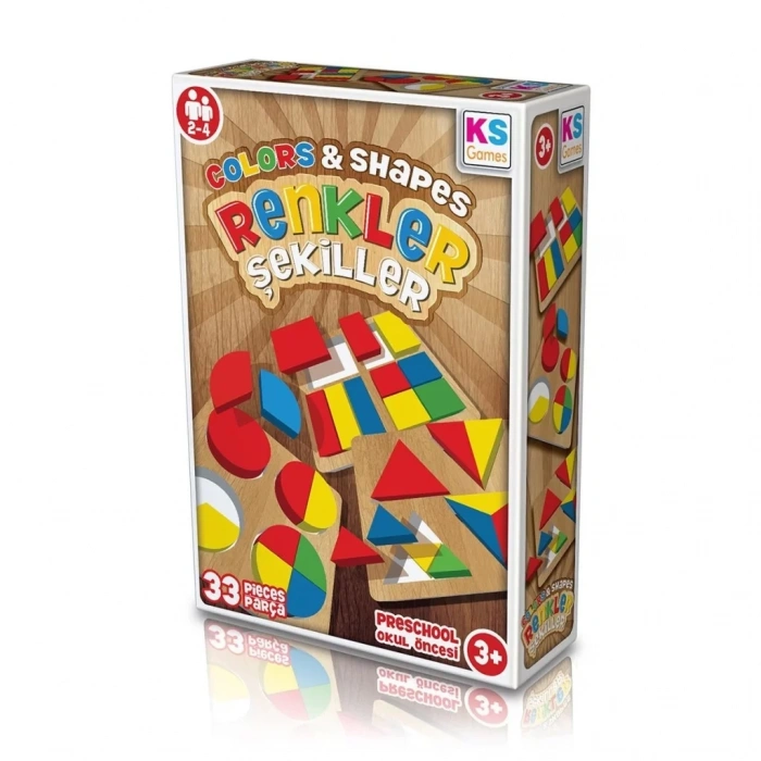 Üreticiniz Rs240 Nessiworld, Renkler - Şekiller - Colors & Shapes / +3 Yaş