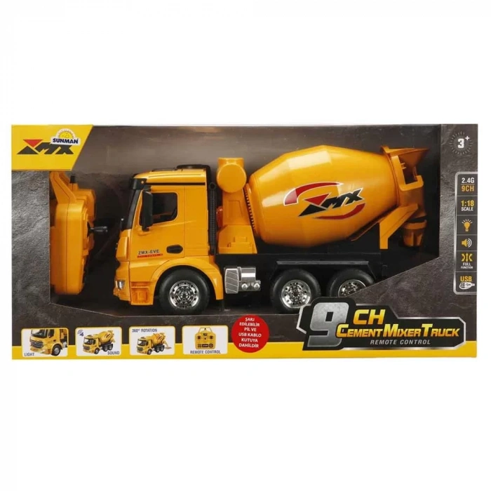 Üreticiniz S00005084 Rst-r/c İş Mak.1/18 Bet.miks 3.7vusb-sun