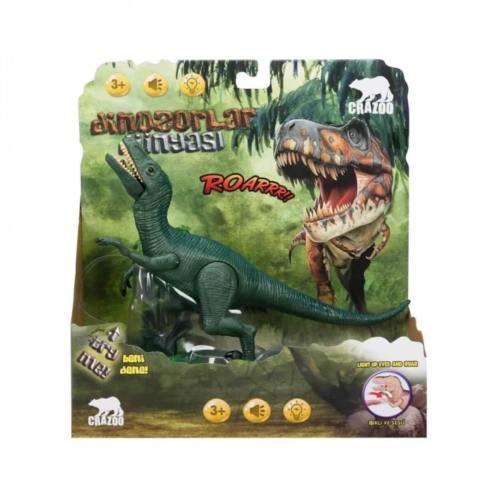 Üreticiniz S00036171 Dinozor B/o.kçk.ses/ışık 4ast. Sun