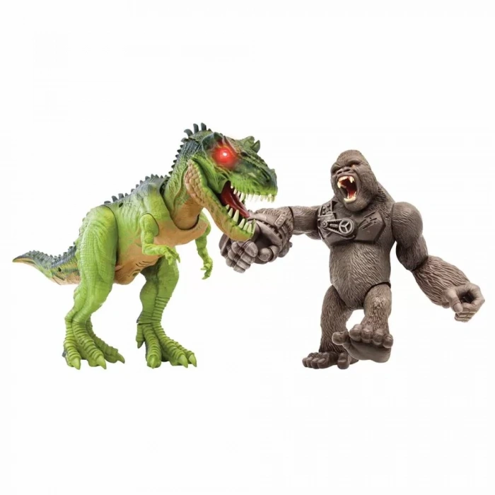 Üreticiniz S01071144 Oyun Set Primal Clash Gorilla/trex 2li