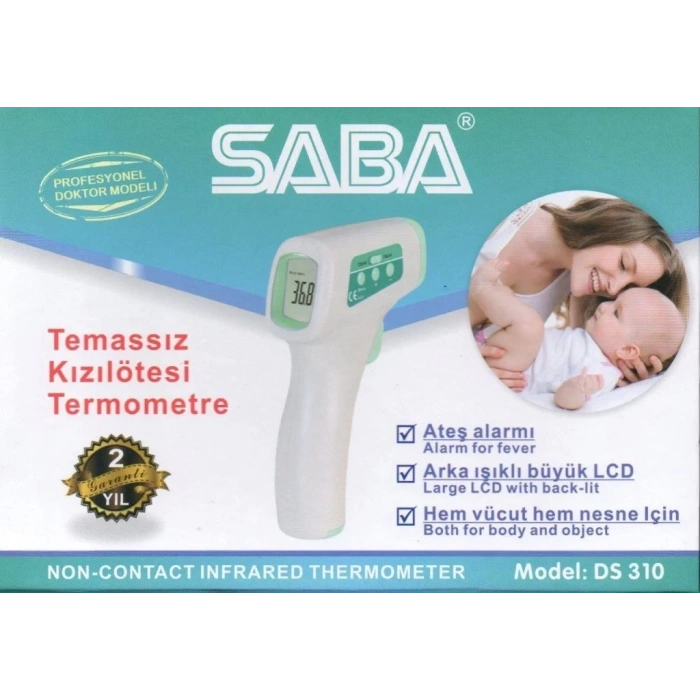 Üreticiniz Saba Temassız Kızılötesi Ateş Ölçer