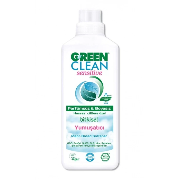 Üreticiniz Sensitive Parfümsüz Bitkisel Yumuşatıcı 1000 Ml