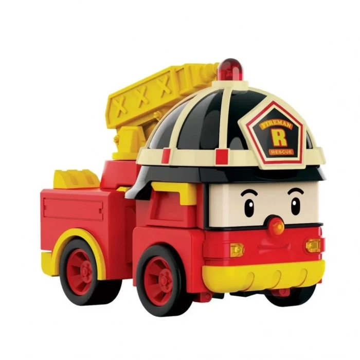 Üreticiniz Sesli Ve Işıklı Robocar Poli Büyük Transforming Robot Roy