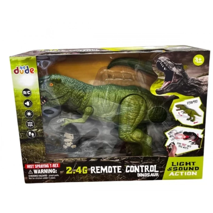 Üreticiniz Sh40651 U/k 2.4g Usb Şarjlı Duman Atan Dinozor