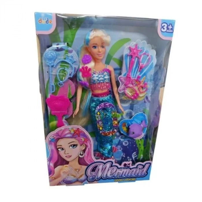 Üreticiniz Sh40687 Kut.mermaid Deniz Kızı Bebek 29cm -zrv