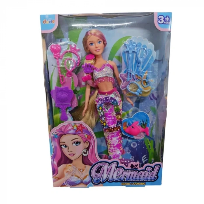 Üreticiniz Sh40687 Kut.mermaid Deniz Kızı Bebek 29cm -zrv