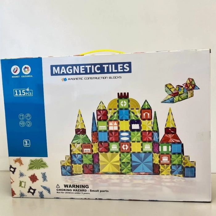 Üreticiniz Sh59695 115 Parça Magnet Stan.seri Renkli Blok