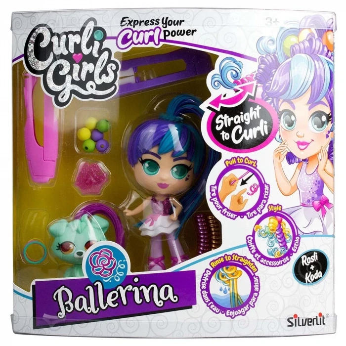 Üreticiniz Silverlit Curli Girls Bebek Ve Hayvan