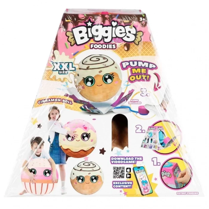 Üreticiniz Şişme Peluş Cinnamon Roll Xxl Foodies S6