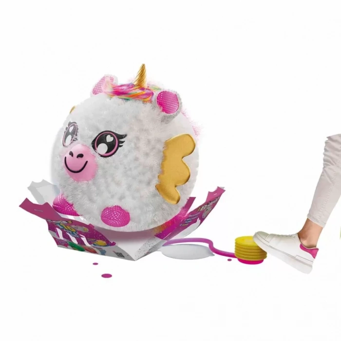 Üreticiniz Şişme Peluş Unicorn Xxl