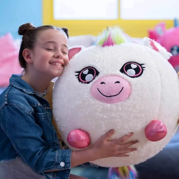 Üreticiniz Şişme Peluş Unicorn Xxl