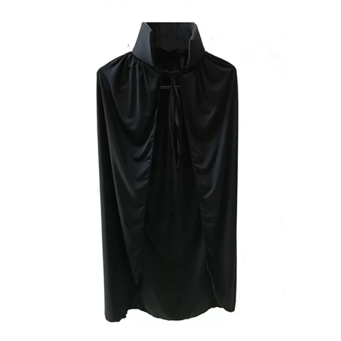 Üreticiniz Siyah Yakalı Pelerin - Vampir Pelerin - Dracula Pelerin 90 Cm