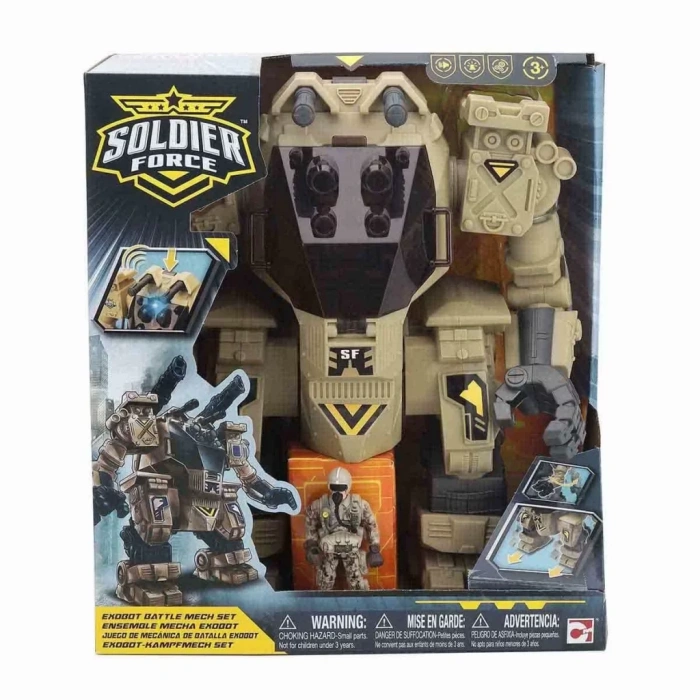 Üreticiniz Soldier Force Exobot Savaş Mekanizması Seti