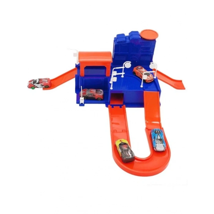 Üreticiniz Speed Racer Garaj 5 Araçlı