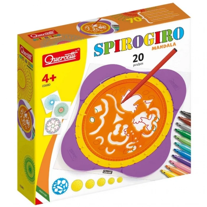 Üreticiniz Spirograf Mandala 20 Parça