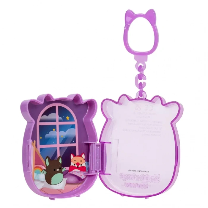 Üreticiniz Squish-a-longs 3 Figür + Yüzük Çantalı Sürpriz Paket Seri 1