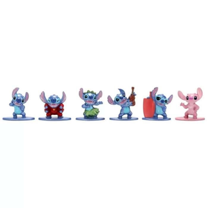 Üreticiniz Stitch Nano 6lı Diorama Figür Paketi
