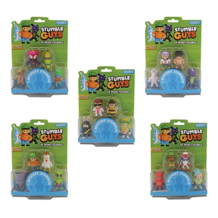 Üreticiniz Stumble Guys 5li Nessiworld Figür (1 Paket Fiyatıdır)