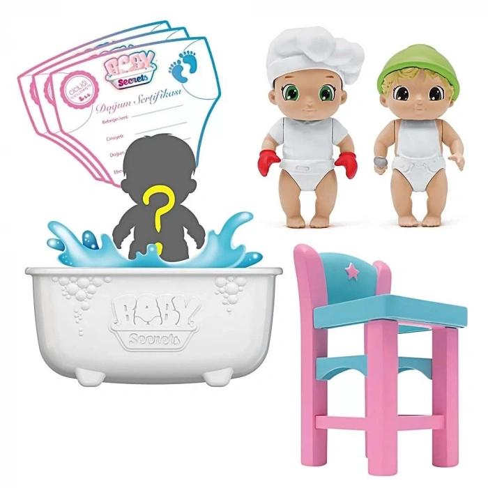 Üreticiniz Sürpriz Figür Ve Bebek Arabası Seti