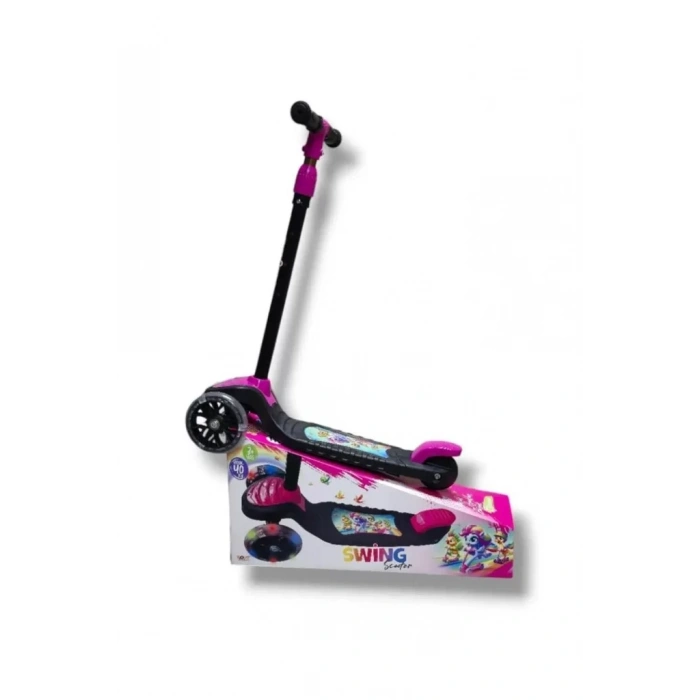 Üreticiniz Swing Scooter Pembe Işıklı