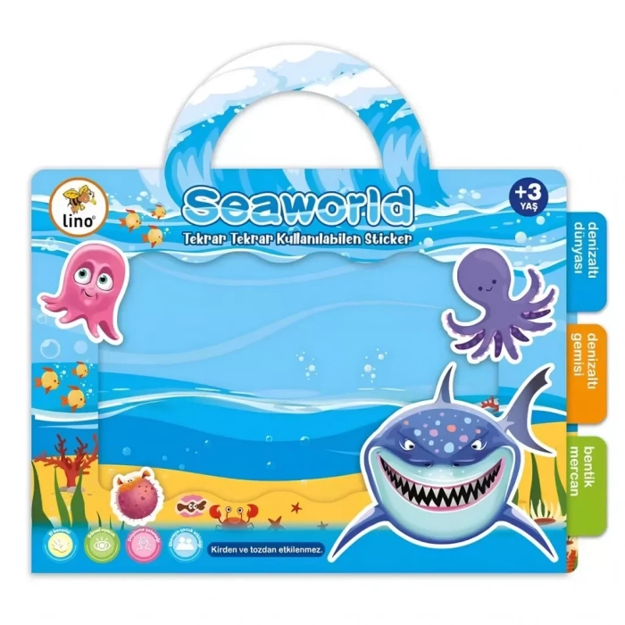 Üreticiniz Tekrar Kullanılabilen Sticker Seaworld