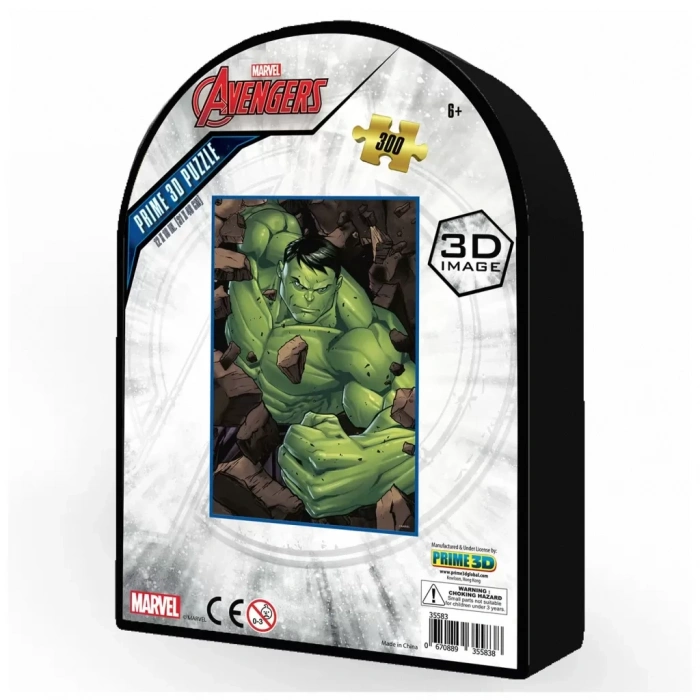 Üreticiniz The Hulk 300 Parça Puzzle 35583 - Metal Kutu