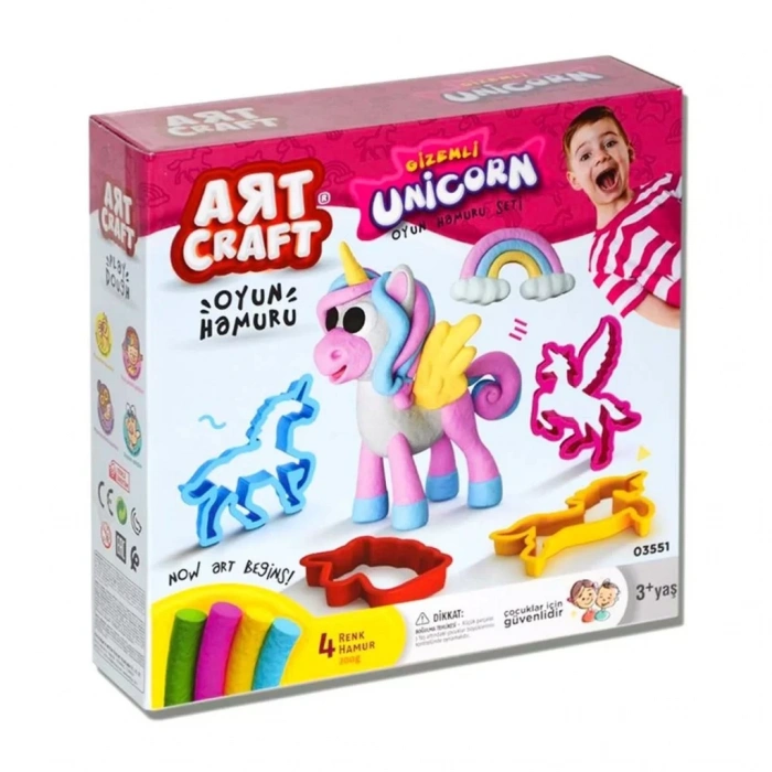 Üreticiniz Unicorn Oyun Hamuru Seti