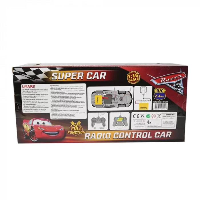 Üreticiniz Uzaktan Kumandalı Cars Araba 1:16 26 Cm