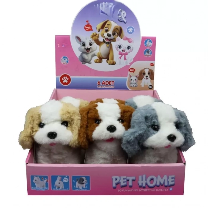 Üreticiniz Vrd10642 Peluş Evcil Köpek Sesli Hareketli