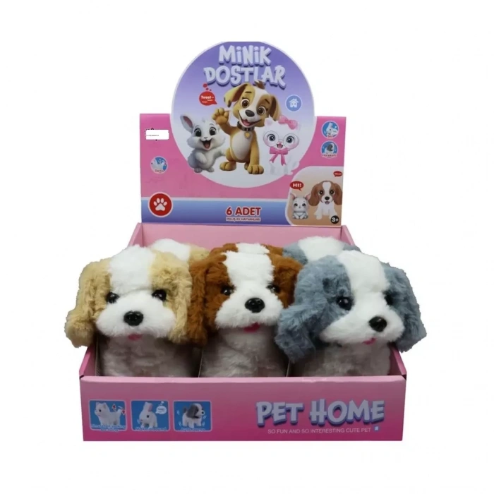 Üreticiniz Vrd10642 Peluş Evcil Köpek (sesli Ve(adet Fiyatıdır)
